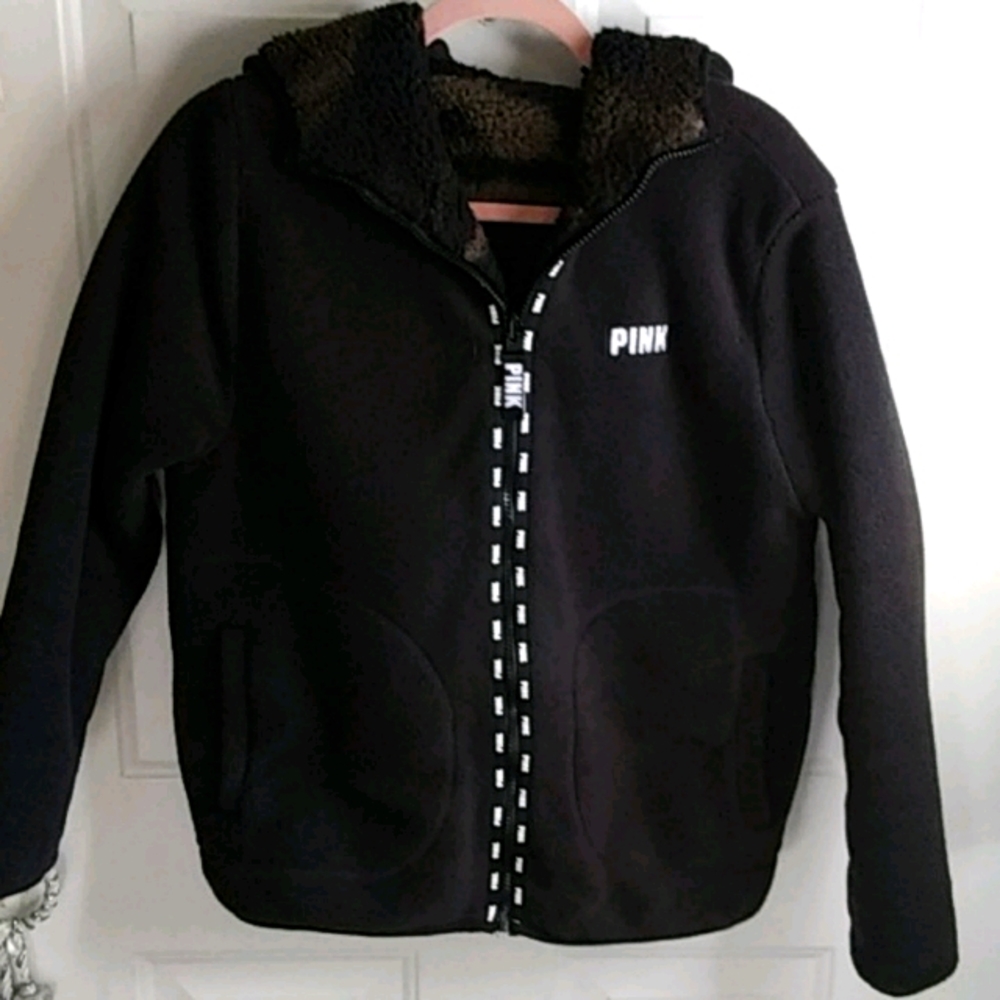 Pink Victoria's Secret jacket